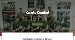 Desktop Screenshot of karatecombat.pl