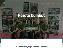 Tablet Screenshot of karatecombat.pl